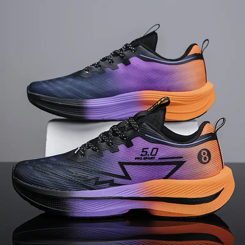 Men's Trendy Classic Wing-Tip Derby Shoes, Comfy Non Slip Rubber Sole Dress Shoes For Men's