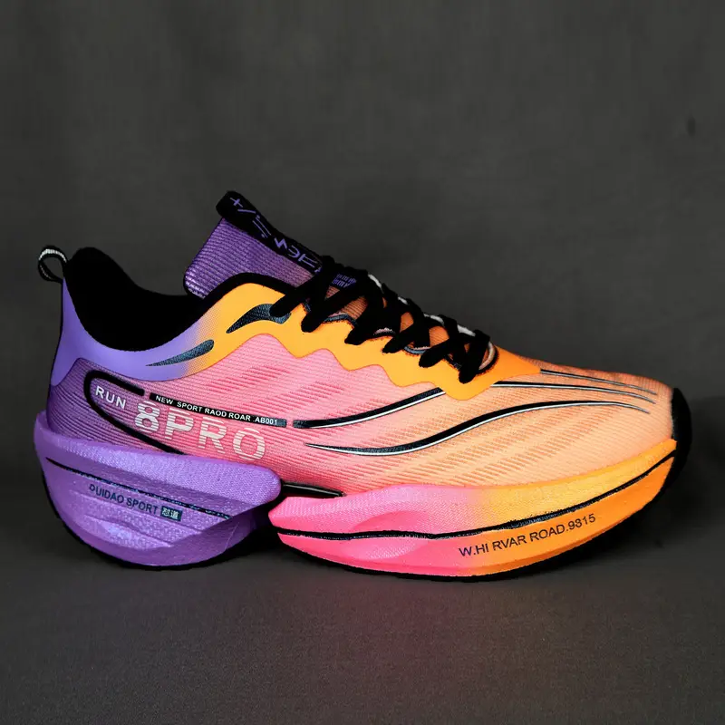 Men'S Fashion Sneakers, Solid Color, All-Season, Low Top, Casual Street Style, Fabric Upper & Lining,