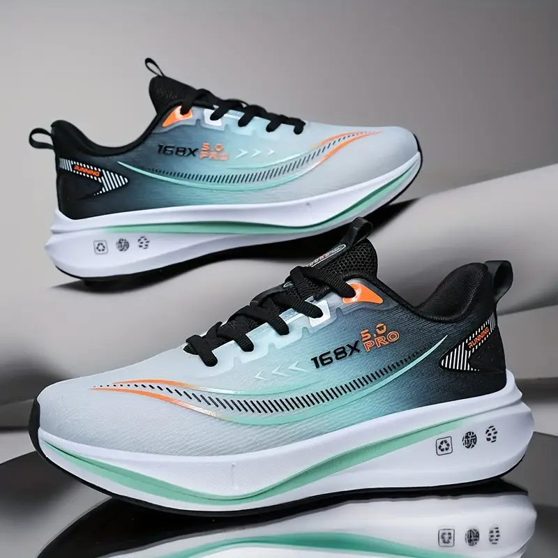 Men'S Fashion Sneakers, Solid Color, All-Season, Low Top, Casual Street Style, Fabric Upper & Lining,