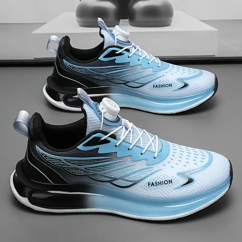 Men'S Fashion Sneakers, Solid Color, All-Season, Low Top, Casual Street Style, Fabric Upper & Lining,