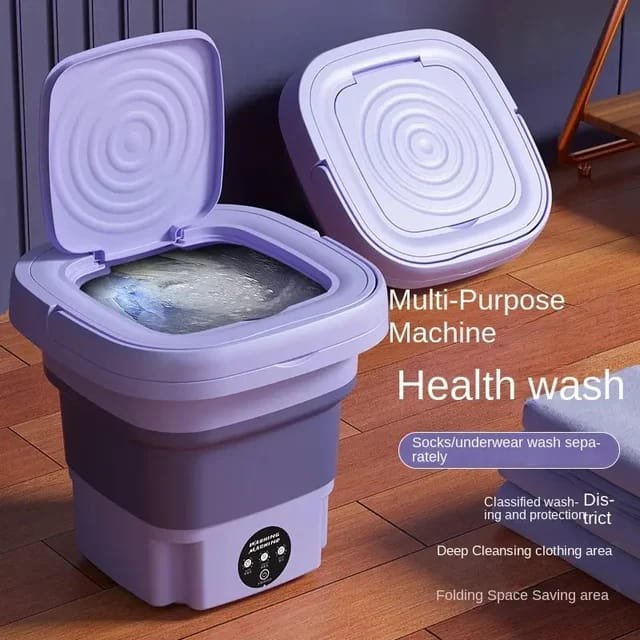 mini foldable portable dorm room washing machine car electric washing machine