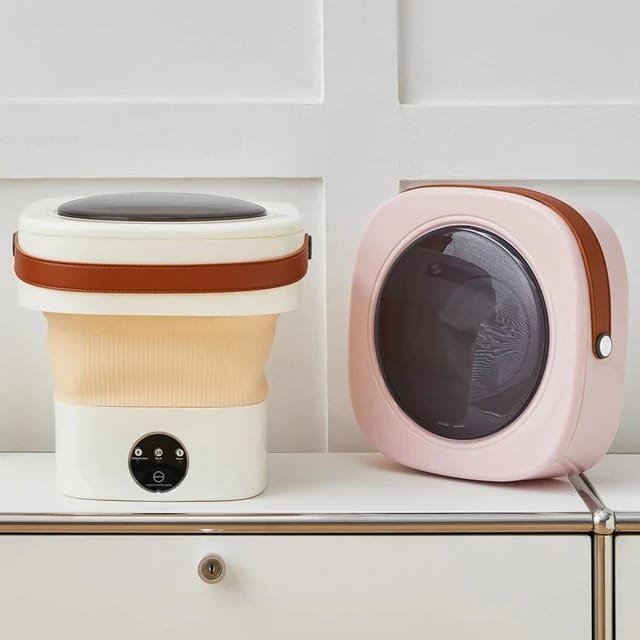 mini foldable portable dorm room washing machine car electric washing machine