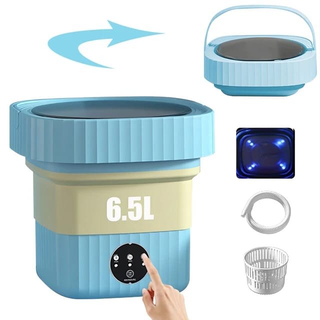 mini foldable portable dorm room washing machine car electric washing machine