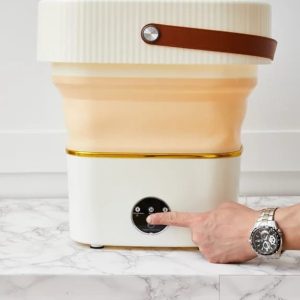 mini foldable portable dorm room washing machine car electric washing machine