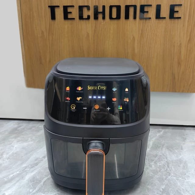 8L Smart Air Fryer 6 In 1 Black 1400w Healthy Oven Non-stick Multifunction Digital Touch Air Fryer