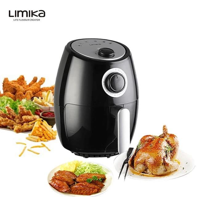 8L Smart Air Fryer 6 In 1 Black 1400w Healthy Oven Non-stick Multifunction Digital Touch Air Fryer