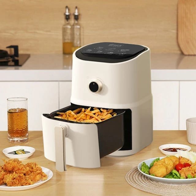 8L Smart Air Fryer 6 In 1 Black 1400w Healthy Oven Non-stick Multifunction Digital Touch Air Fryer