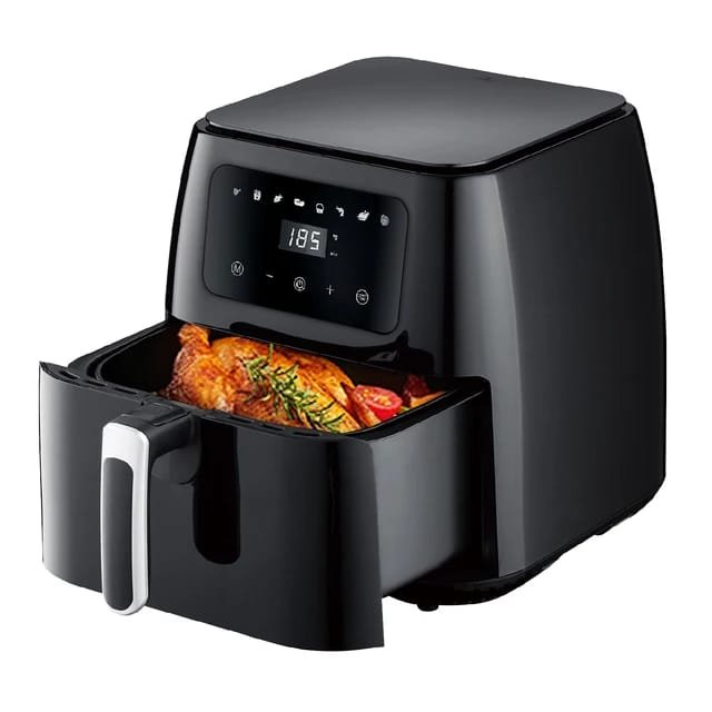8L Smart Air Fryer 6 In 1 Black 1400w Healthy Oven Non-stick Multifunction Digital Touch Air Fryer
