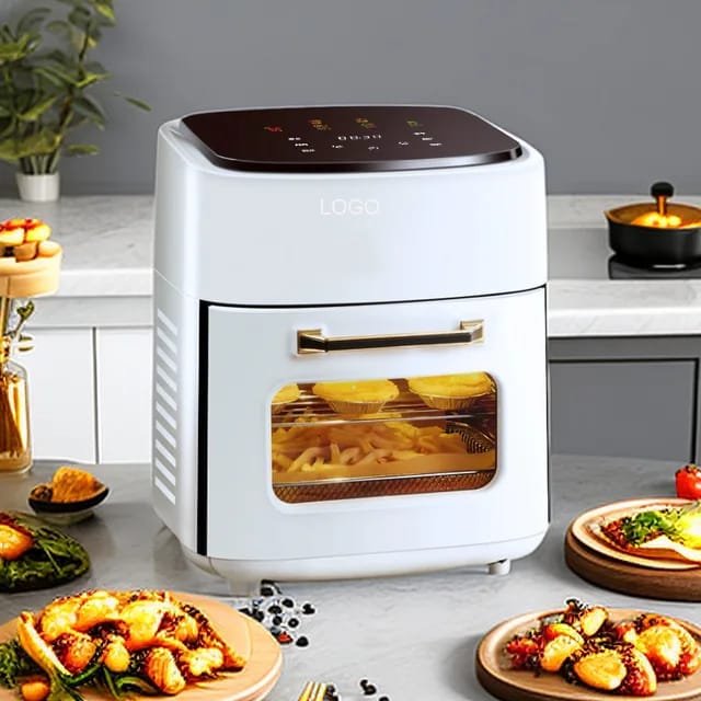8L Smart Air Fryer 6 In 1 Black 1400w Healthy Oven Non-stick Multifunction Digital Touch Air Fryer