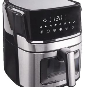 8L Smart Air Fryer 6 In 1 Black 1400w Healthy Oven Non-stick Multifunction Digital Touch Air Fryer