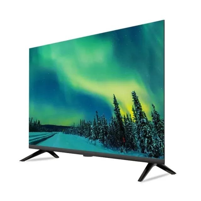 Android 43 inch flat screen smart bezel less tv
