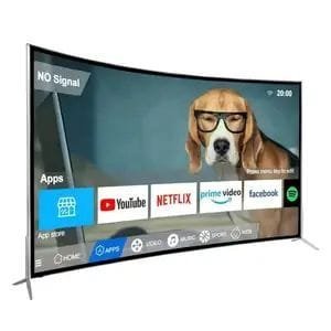 Android 43 inch flat screen smart bezel less tv
