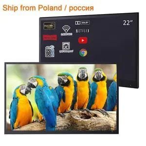 Android 43 inch flat screen smart bezel less tv