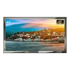 Android 43 inch flat screen smart bezel less tv