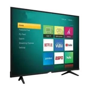 Android 43 inch flat screen smart bezel less tv