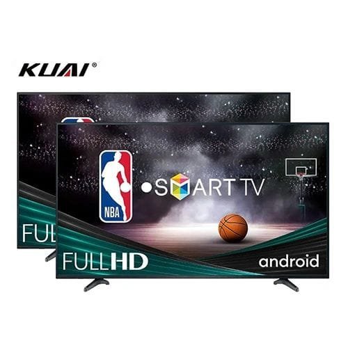 Android 43 inch flat screen smart bezel less tv