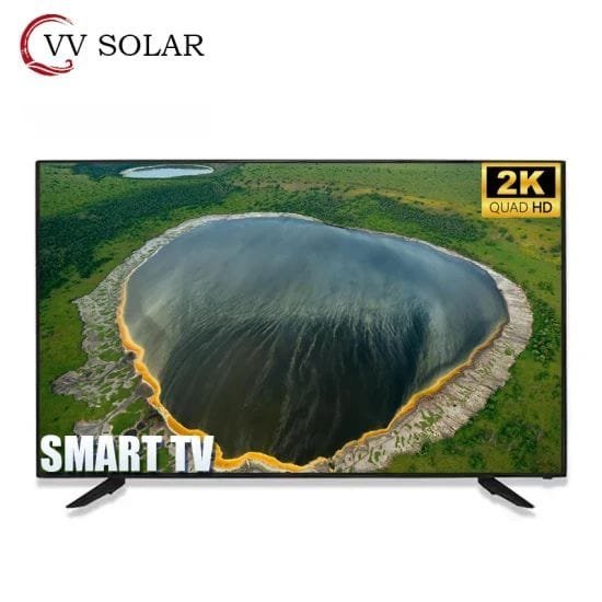 Android 43 inch flat screen smart bezel less tv