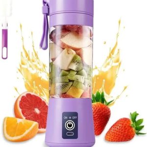 6 Blades Juicer Rechargeable Portable Electric USB Juicer