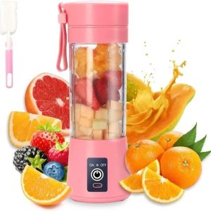 6 Blades Juicer Rechargeable Portable Electric USB Juicer