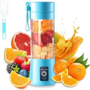 6 Blades Juicer Rechargeable Portable Electric USB Juicer