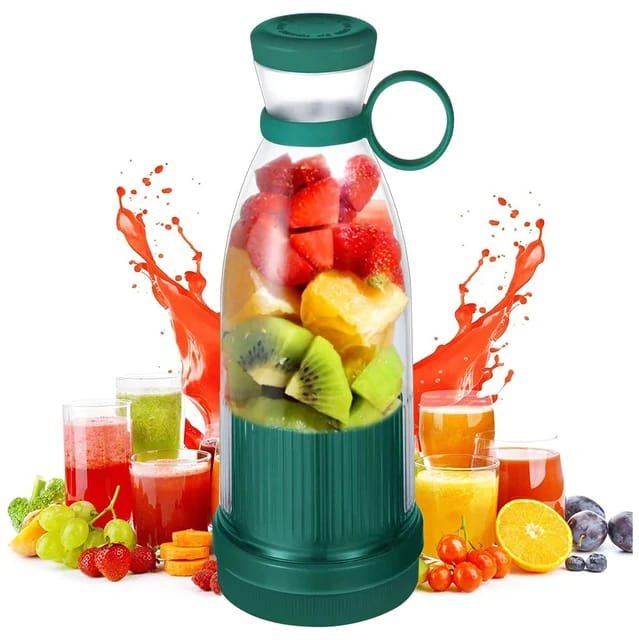 6 Blades Juicer Rechargeable Portable Electric USB Juicer