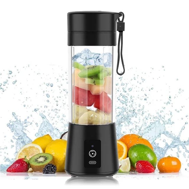 6 Blades Juicer Rechargeable Portable Electric USB Juicer