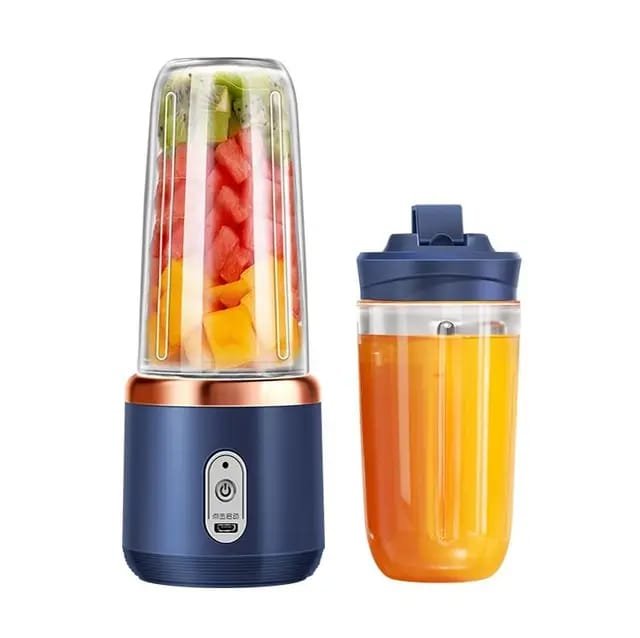 6 Blades Juicer Rechargeable Portable Electric USB Juicer