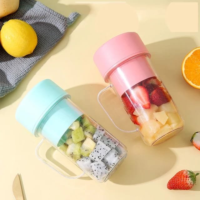 6 Blades Juicer Rechargeable Portable Electric USB Juicer