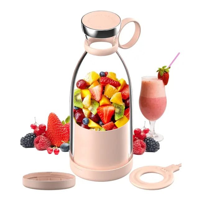 6 Blades Juicer Rechargeable Portable Electric USB Juicer