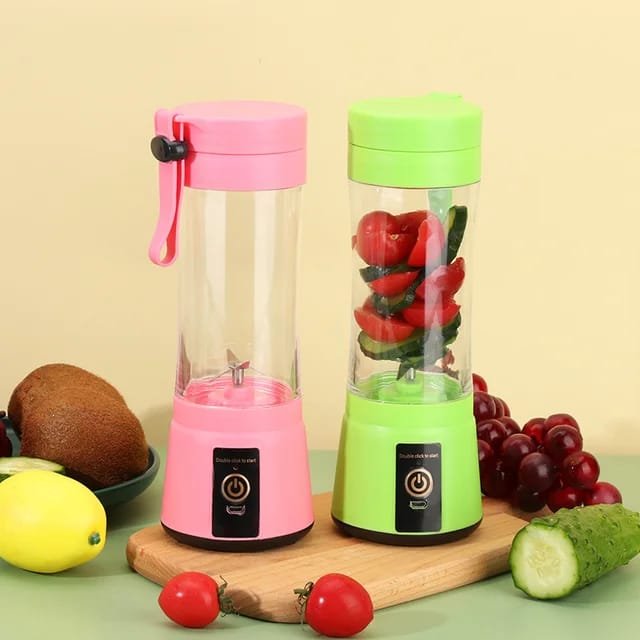 6 Blades Juicer Rechargeable Portable Electric USB Juicer