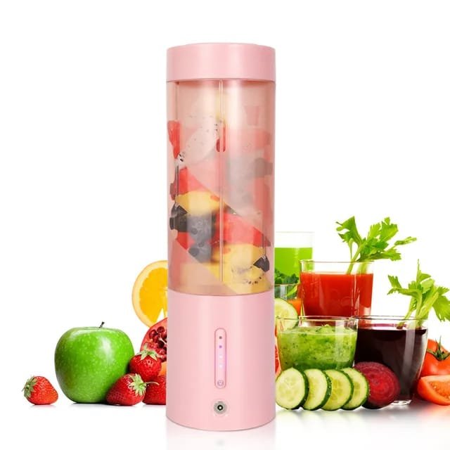 6 Blades Juicer Rechargeable Portable Electric USB Juicer
