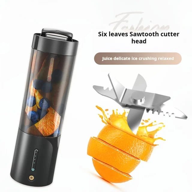 6 Blades Juicer Rechargeable Portable Electric USB Juicer