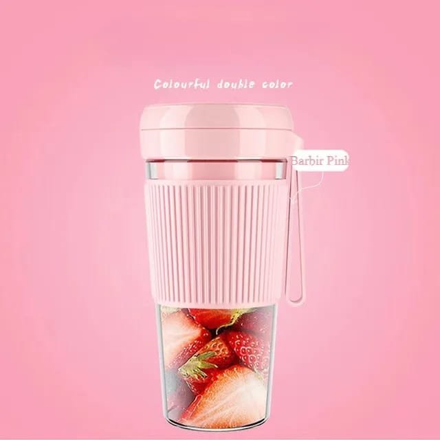 6 Blades Juicer Rechargeable Portable Electric USB Juicer