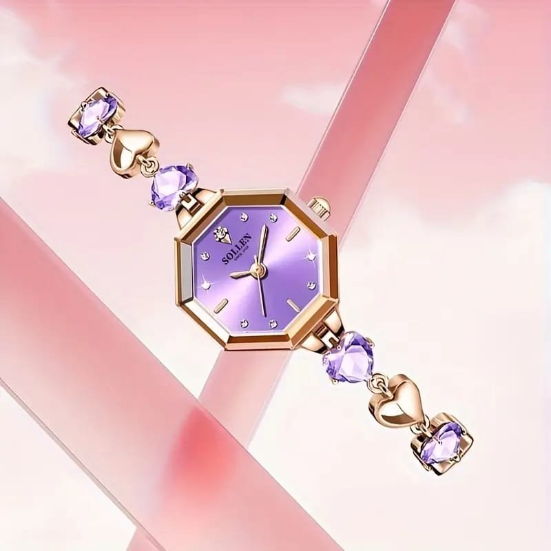 Elegant  Quartz 's Watch - Waterproof, Fashionable Korean Style