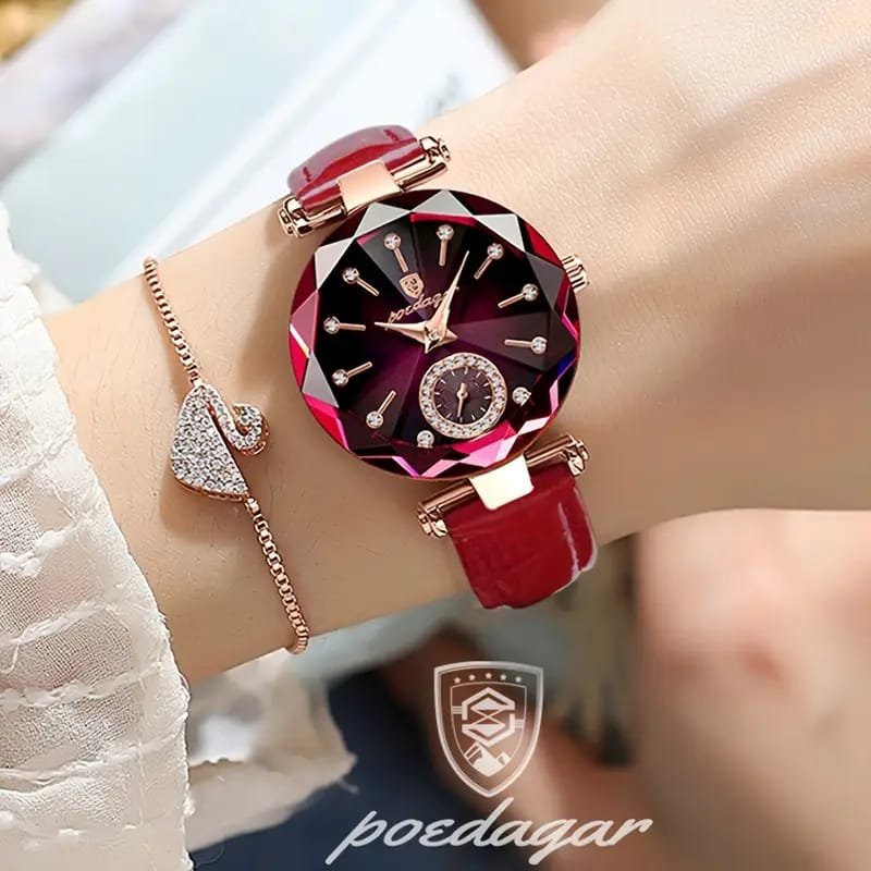 Elegant  Quartz 's Watch - Waterproof, Fashionable Korean Style