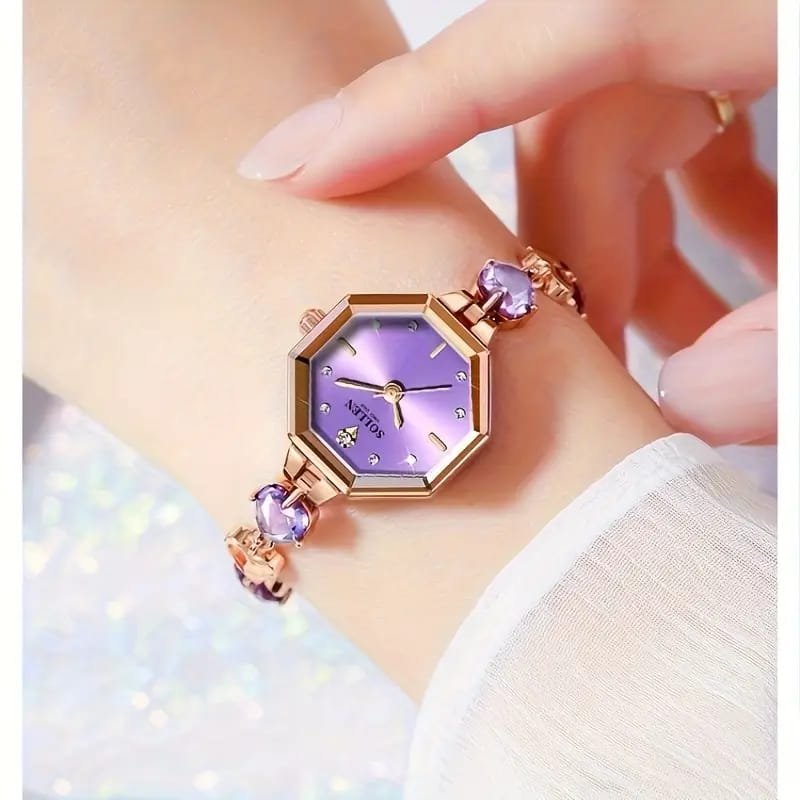 Elegant  Quartz 's Watch - Waterproof, Fashionable Korean Style