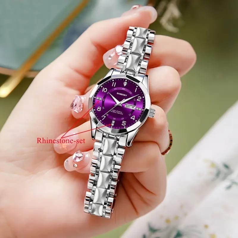 Elegant  Quartz 's Watch - Waterproof, Fashionable Korean Style