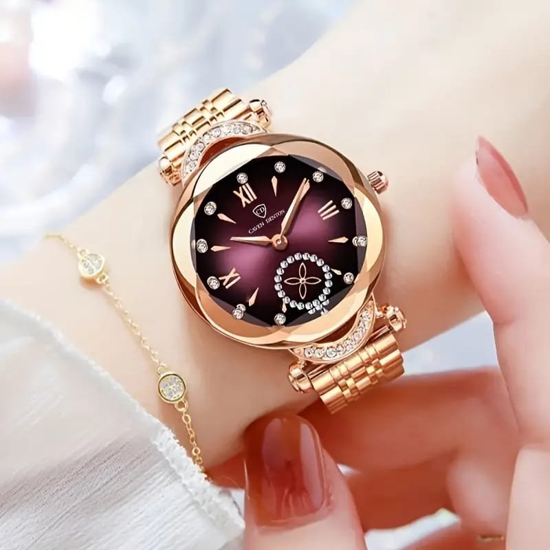 Elegant  Quartz 's Watch - Waterproof, Fashionable Korean Style