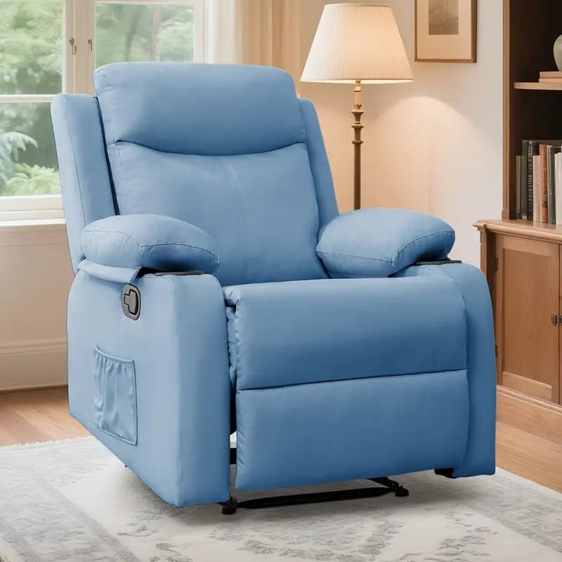Tuchico Modern Accent Chair -  Veet Upholstery, No Assembly Required, for Living Room,