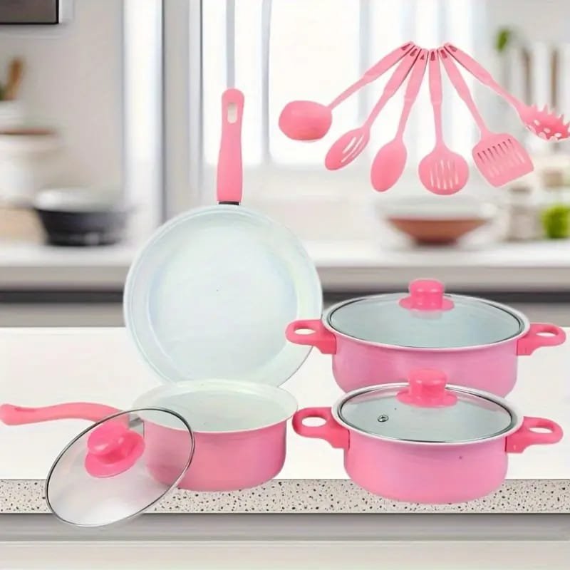 Stainless Steel Pot Set, – Perfect for Family Gatherings and Outdoorg Events. Ideal Gift Choice, Pots for Cooking, Cooking Pot Set, Cookin Pots, Outdoor Dining, Family Cooking,