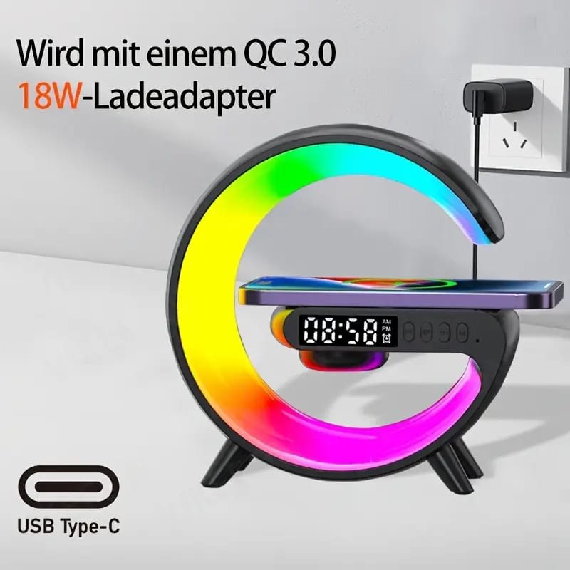 Sound Portable 8" Speaker with USB Power, Compact & Lightweight Design, Built- grille, for Home, Office, Parties, Presentations - Compatible with Smartphones, Tablets, Laptops, TVs, Portable Speaker