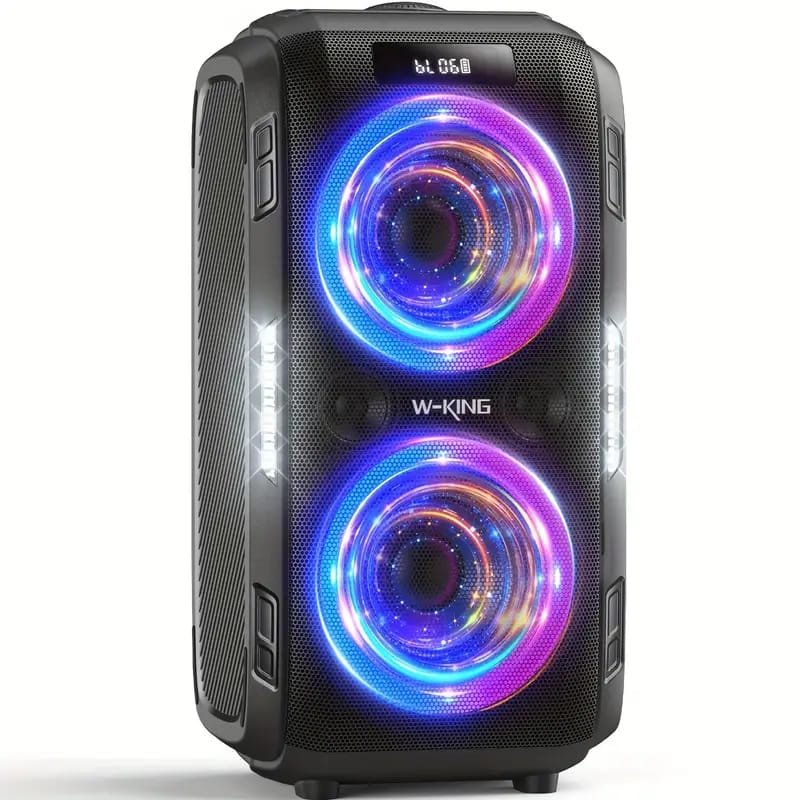 Sound Portable 8" Speaker with USB Power, Compact & Lightweight Design, Built- grille, for Home, Office, Parties, Presentations - Compatible with Smartphones, Tablets, Laptops, TVs, Portable Speaker