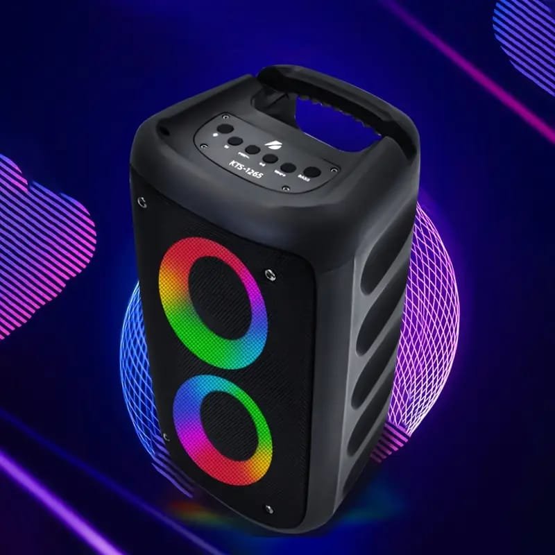 Sound Portable 8" Speaker with USB Power, Compact & Lightweight Design, Built- grille, for Home, Office, Parties, Presentations - Compatible with Smartphones, Tablets, Laptops, TVs, Portable Speaker