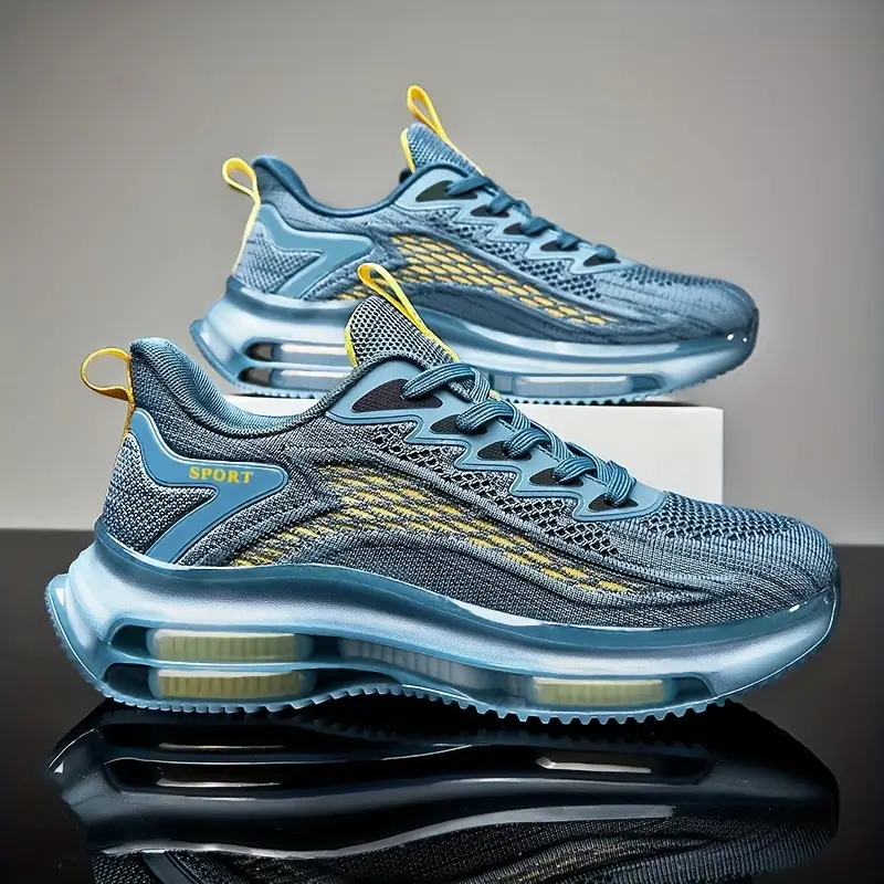 Men'S Fashion Sneakers, Solid Color, All-Season, Low Top, Casual Street Style, Fabric Upper & Lining,