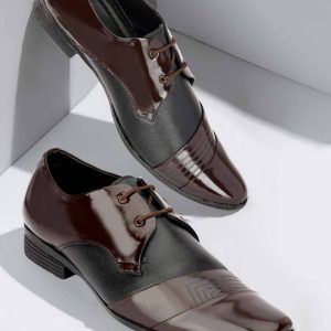Buxton Brown Men's Oxford Formal Shoes