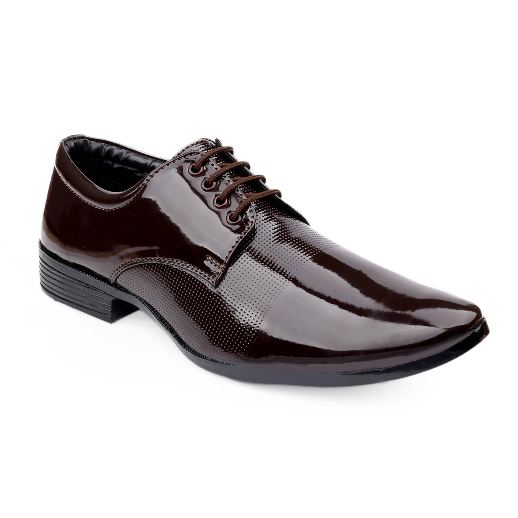 Cozy Wear Brown Men's Derby Formal Shoes