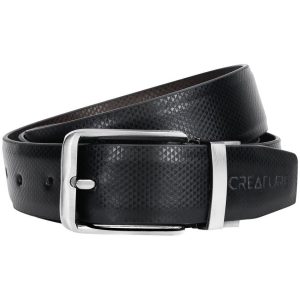 Creature - Black PU Men's Formal Belt ( Pack of 1 )