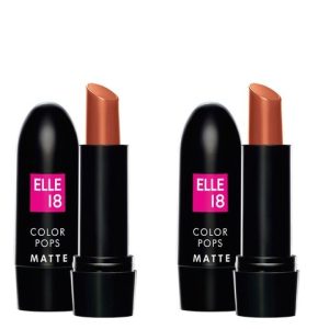 ELLE 18 Set of 2 Choco Bite Color Pop Matte Lip Colors B41