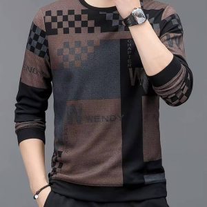 FABRIPPLE Polyester Round Neck Men's Sweatshirt - Pink ( Pack of 1 )