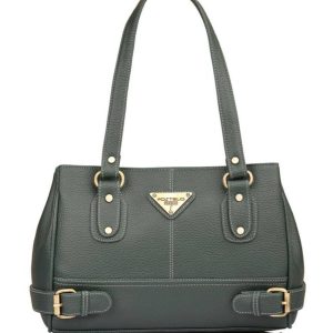 Fostelo - Green PU Shoulder Bag